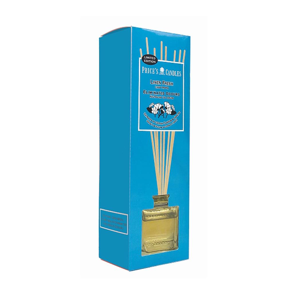 Price's Linen Fresh LIMITED EDITION Reed Diffuser £8.99